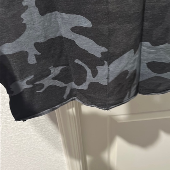 We The Free Camouflage Short Sleeve Tee - Black and Gray - Picture 3 of 8